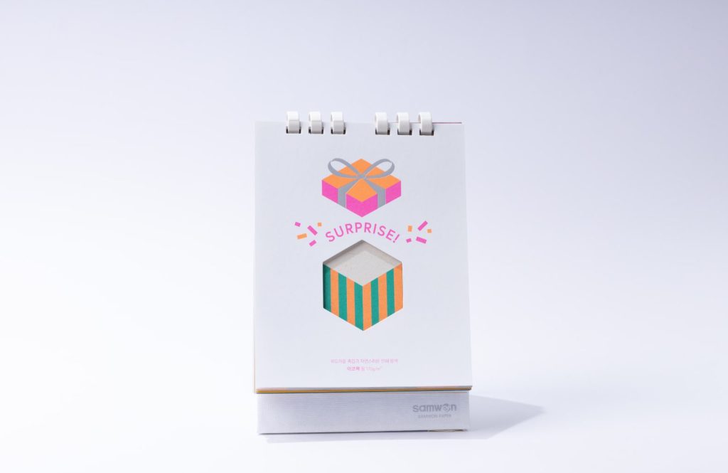 달력 제작, 캘린더 디자인, 탁상 달력, 종이 종류, 종이 재질