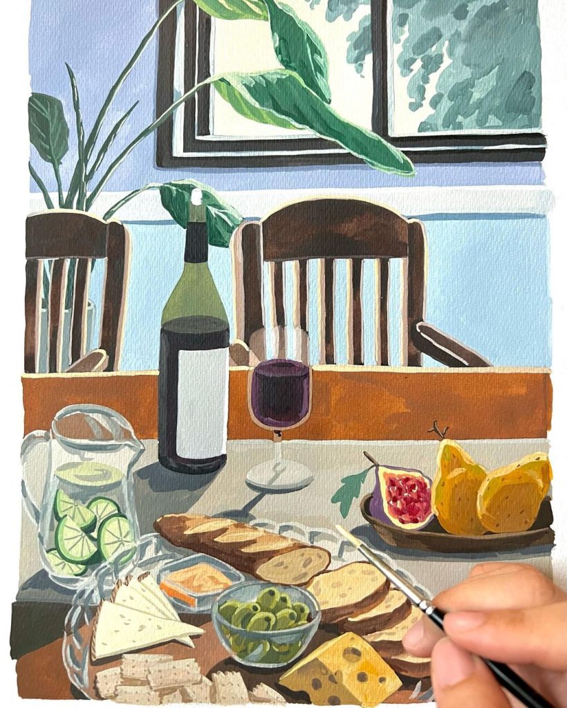 수채화 그림, 수채화 종이, 수채화 물감, 미술 용품