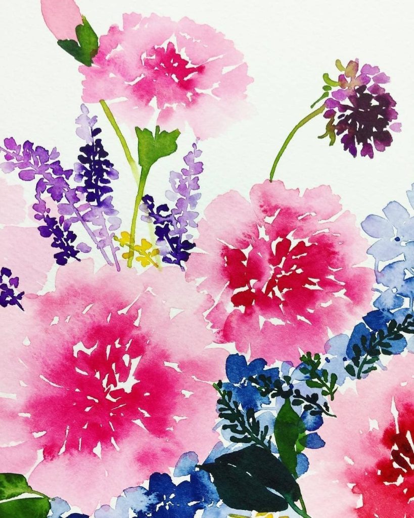 수채화 그림, 수채화 종이, 수채화 물감, 미술 용품