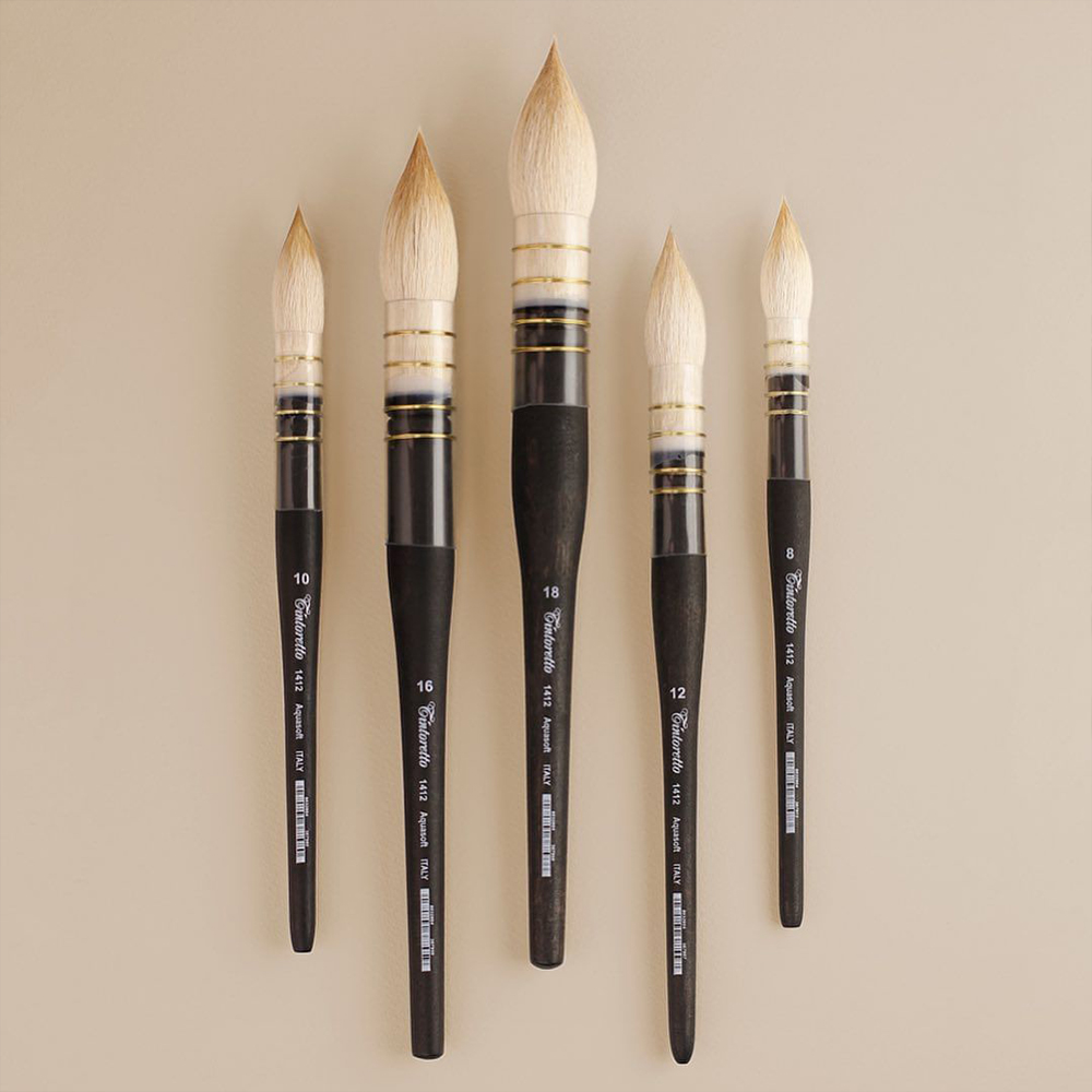 #수채화브러쉬 #수채화붓 #천연모 #인조모 #혼합모 #세필붓 #몹브러쉬 #실버브러쉬 #띤또레또브러쉬