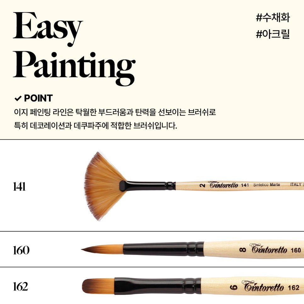 삼원특수지, 띤또레또, 드로잉 뜻, 미술 용품, 붓 종류