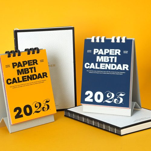 2025 삼원특수지 달력 디자인으로 살펴본 다양한 종이 종류 및 후가공 16가지