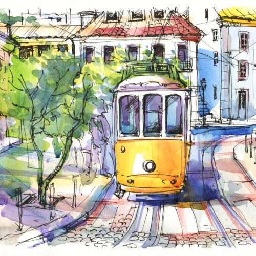 어반스케치를 한다면? – 야외드로잉, 펜드로잉을 위한 준비